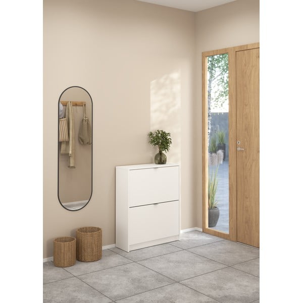 Pantofar alb cu deschidere înclinată Shoes – Tvilum-image-1