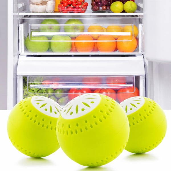 Set 3 bile pentru îndepărtarea mirosului neplăcut din frigider InnovaGoods-image-3
