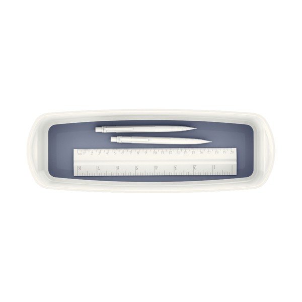 Organizator de birou din plastic alb-gri MyBox - Leitz-image-2