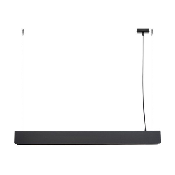 Lustră neagră LED din metal Nebula – Sollux