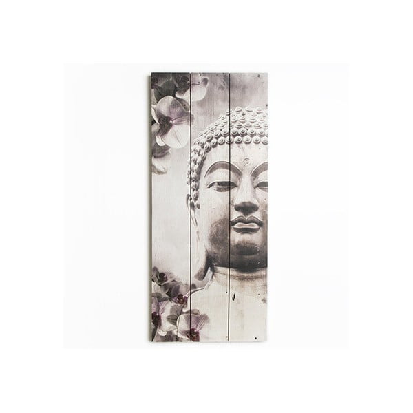 Tablou lemn Graham & Brown Buddha, 30 x 70 cm