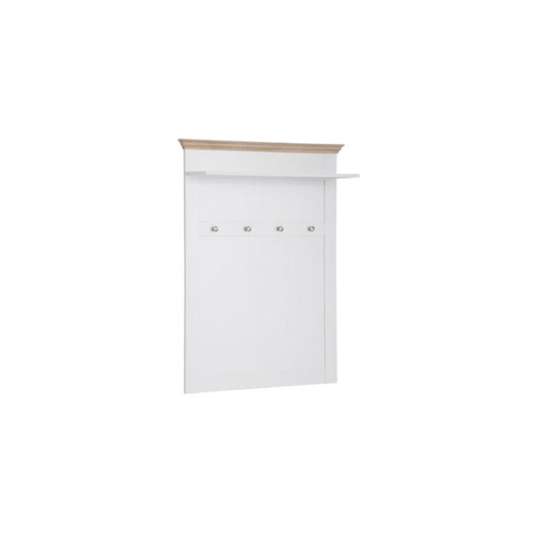 Cuier de perete cu model de stejar Støraa Bruce, alb-image-1