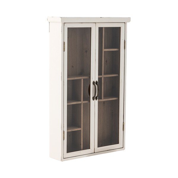 Vitrină albă din lemn de brad 50x80x14 cm Hazem – Bloomingville-image-3