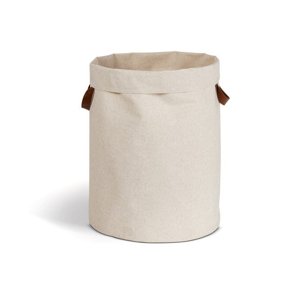 Coș de rufe bej din material textil 69 l Soft Storage – Bigso-image-2