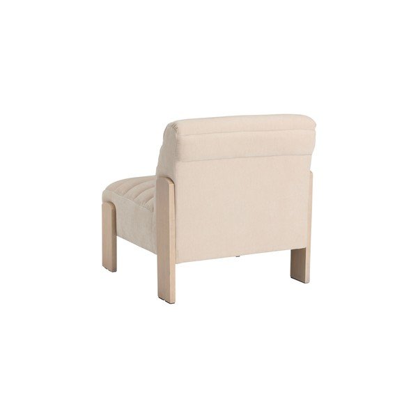 Fotoliu bej cu tapițerie din chenille Mums – Ellos Home-image-4