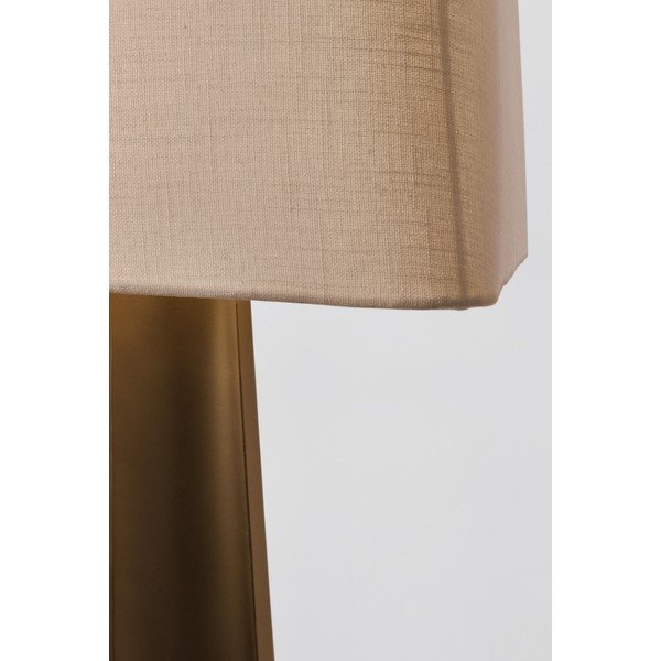 Lampadar auriu cu abajur textil (înălțime 151 cm) Tripura – Bizzotto-image-3