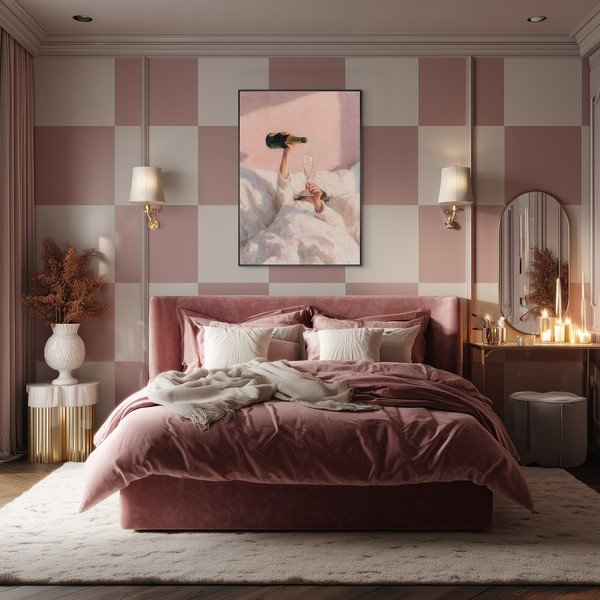 Tablou cu ramă/pe pânză imprimat 70x100 cm Lazy Sunday – Styler-image-3