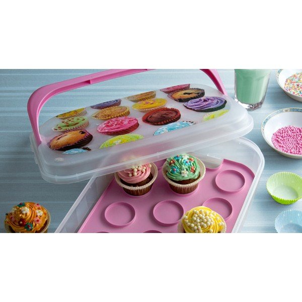 Cutie pentru brioșe Sweet Box, albastră-image-1