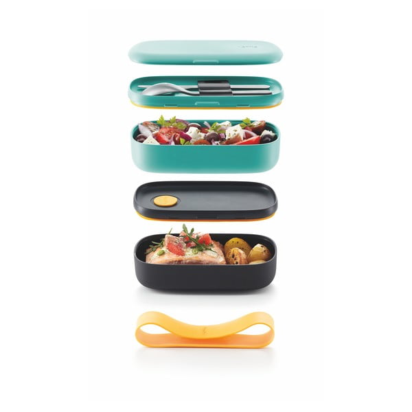 Cutie pentru prânz 2 buc. To Go – Lékué-image-1