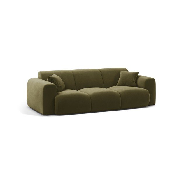 Canapea kaki cu tapițerie din catifea 235 cm Molino – Micadoni 