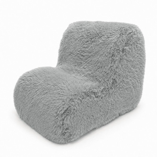 Fotoliu de copii alb Mammoth – Meowbaby