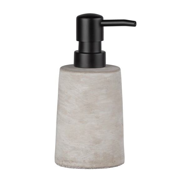 Dozator săpun din beton Wenko Villena, gri-image-2