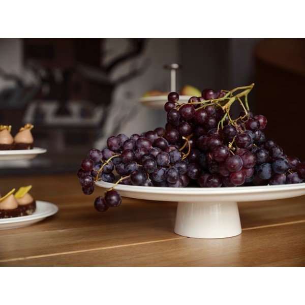 Platou pentru prăjituri din porțelan Eau – Zone-image-1