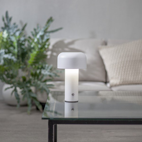 Veioză albă LED (înălțime 21,5 cm) Bobby – Star Trading-image-1