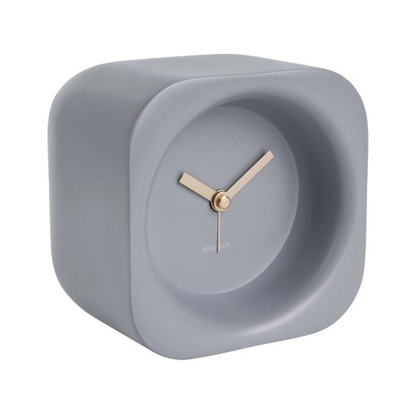 Ceas cu alarmă Karlsson Chunky, gri-image-2