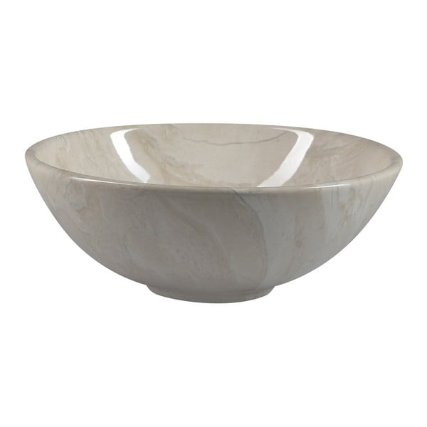 Chiuvetă bej rotundă din ceramică ø 42 cm Dalma – Sapho-image-2