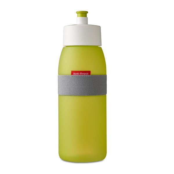 Sticlă pentru apă Rosti Mepal Ellipse Sports, 500 ml, verde lime