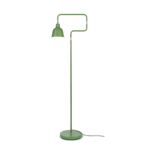 Lampadar verde cu abajur din metal (înălțime 150 cm) London – it's about RoMi