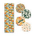Set 4 perne de scaun și napron 45x140 cm – Mila Home