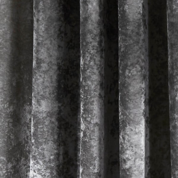 Draperii gri 2 buc. 168x183 cm Crushed Velvet – Catherine Lansfield-image-2