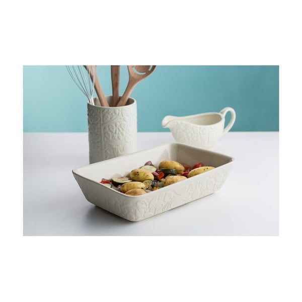 Vas din ceramică pentru coacere Mason Cash In the Forest, 31 x 20 cm, crem-image-2