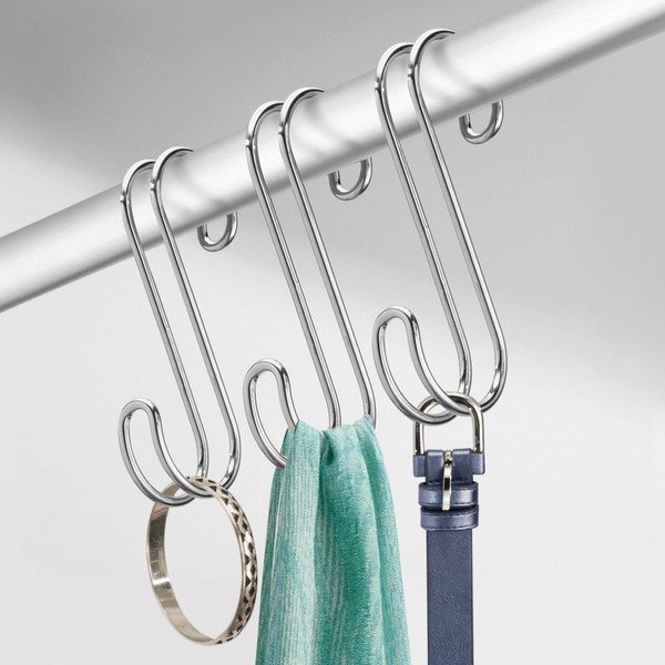 Set 3 cârlige metalice iDesign Classico-image-1