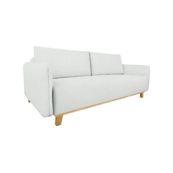 Canapea cu 3 locuri Kooko Home Bebop, gri - alb-image-4