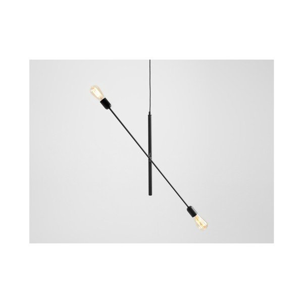 Lustră cu 2 becuri Custom Form Twigo, negru-image-4