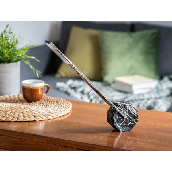 Veioză neagră LED (înălțime 38 cm) Octagon One – Gingko-image-1