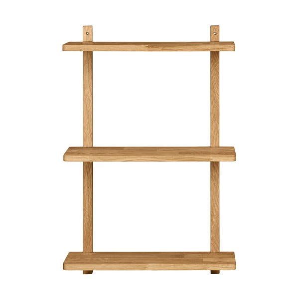 Raft în culoare naturală etajat din lemn de stejar 20 cm Townsville – House Nordic