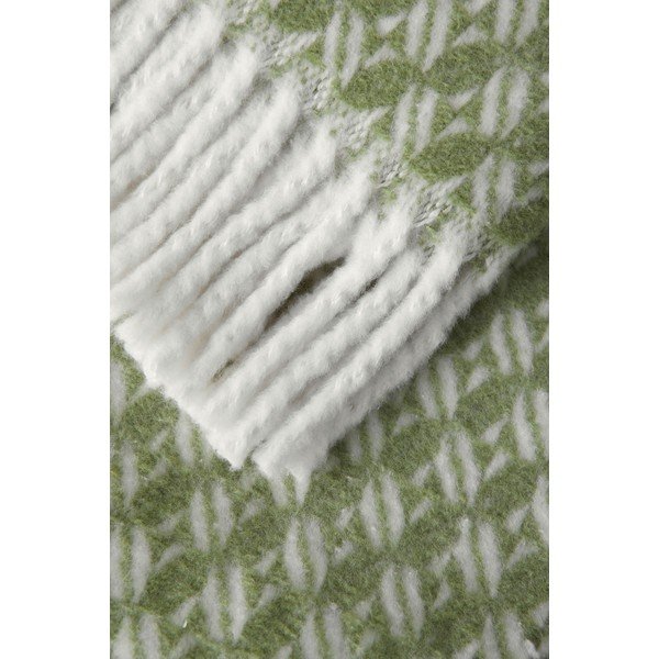 Pătură verde din amestec de bumbac 140x180 cm Nilo – Euromant-image-1