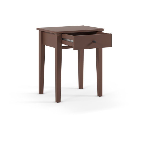 Noptieră teracotă cu aspect mat Bart – Marckeric-image-3