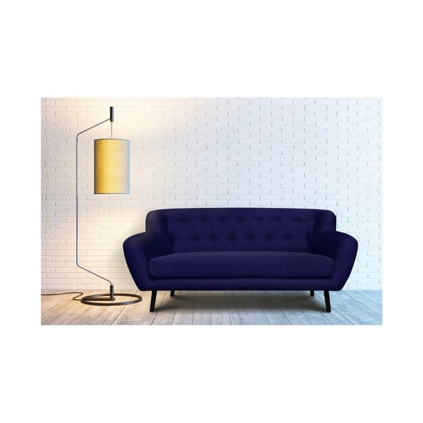 Canapea Cosmopolitan desing Hampstead, 162 cm, albastru închis-image-3