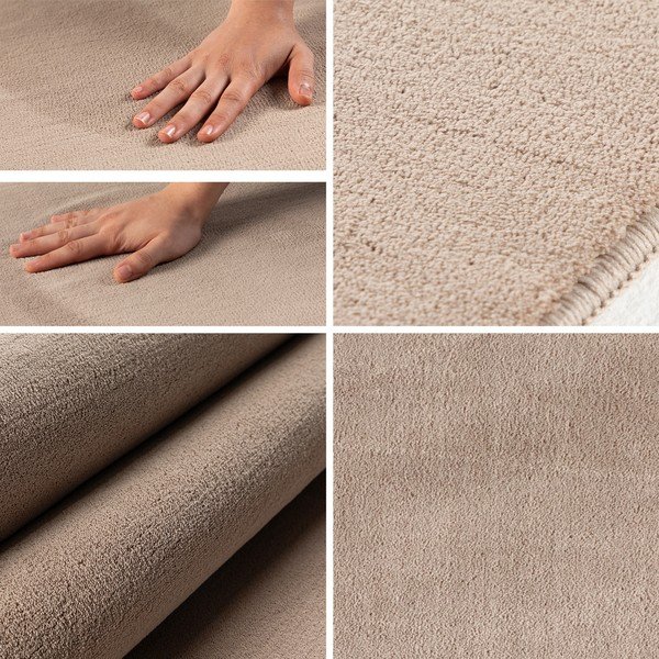 Covor bej lavabil rotund ø 120 cm Sky – Ayyildiz Carpets-image-3