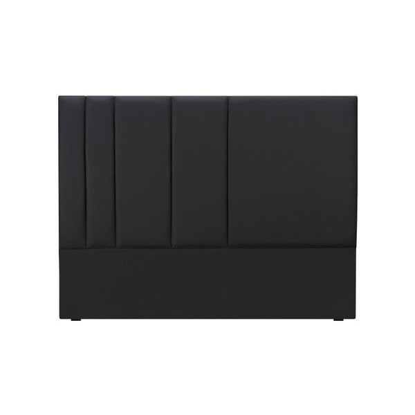 Tăblie pat Mazzini Sofas Dahlia, 120 x 140 cm, negru