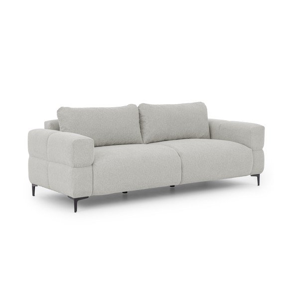 Canapea gri deschis 217 cm Helio – Ropez