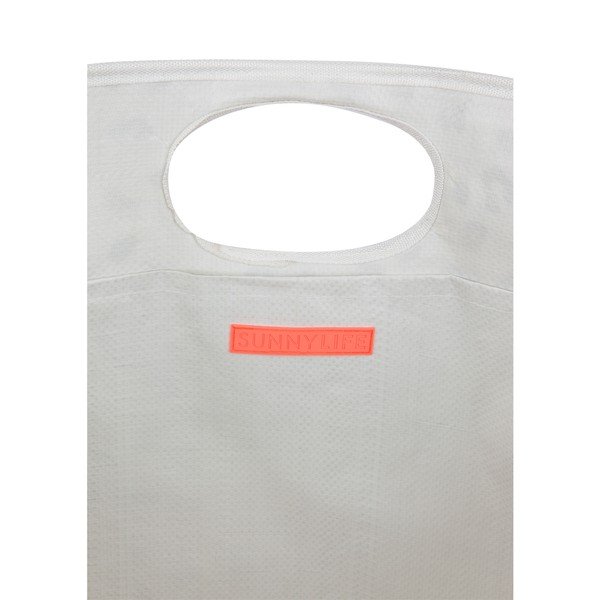 Geantă de plajă Sunnylife Everything Bag, alb-negru-image-3