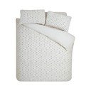 Lenjerie de pat crem din micropluș/cocolino pentru pat dublu 200x200 cm Cosy Spot – Catherine Lansfield