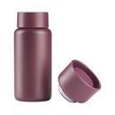 Cană termos burgundy din oțel inoxidabil 400 ml Singles – Zone