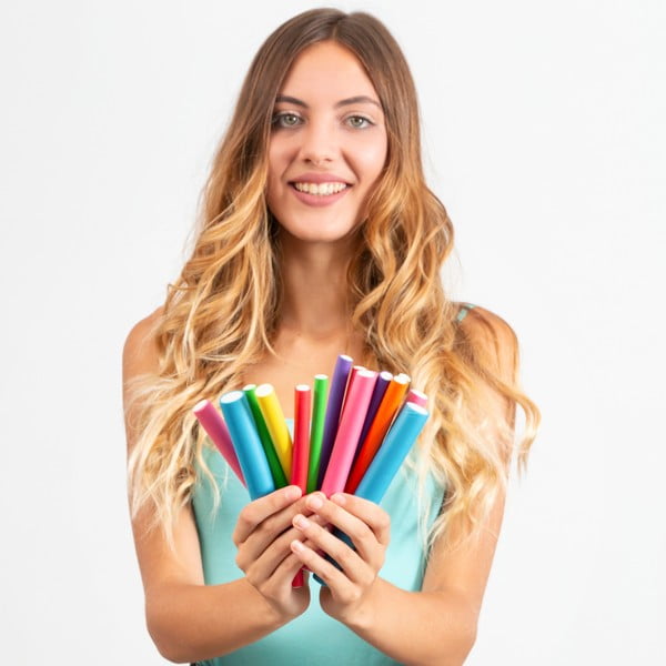 Set 42 bigudiuri din spumă pentru păr InnovaGoods-image-4