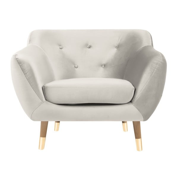 Fotoliu Mazzini Sofas Amelie, crem