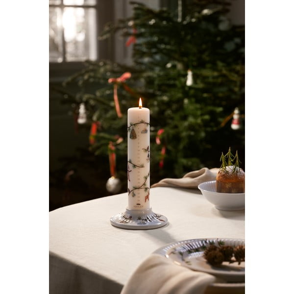 Lumânare timp de ardere 56 h  cu model de Crăciun Hammershøi – Kähler Design-image-1