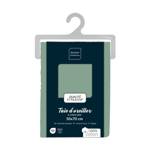 Față de pernă din bumbac 50x70 cm Lina – douceur d'intérieur-image-2