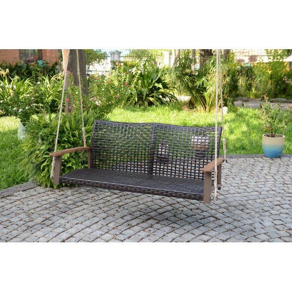 Balansoar de grădină maro Cuneo – Garden Pleasure-image-1