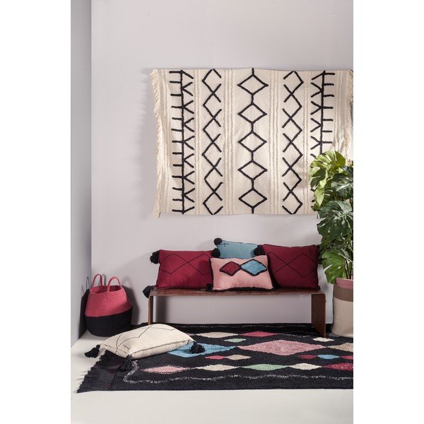 Coș de depozitare din material textil ø 35x50 cm Bazaar – Lorena Canals-image-3