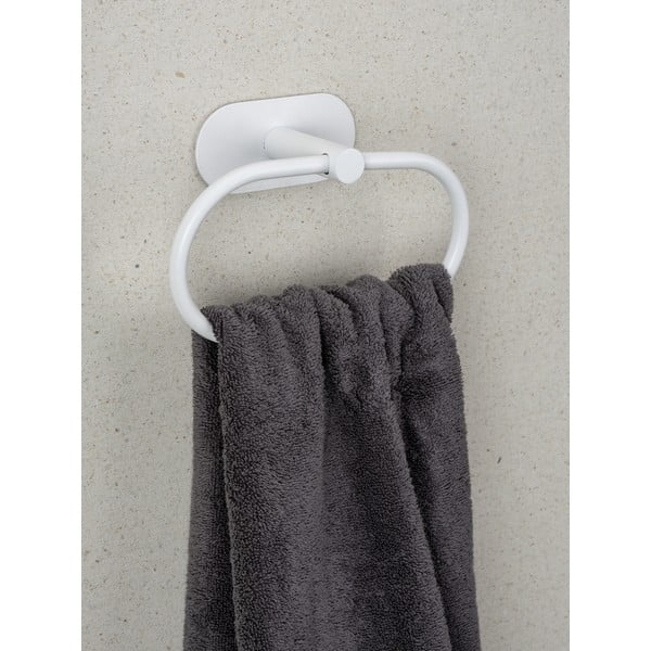 Suport pentru prosoape alb autoadeziv din oțel inoxidabil Orea – Wenko-image-1