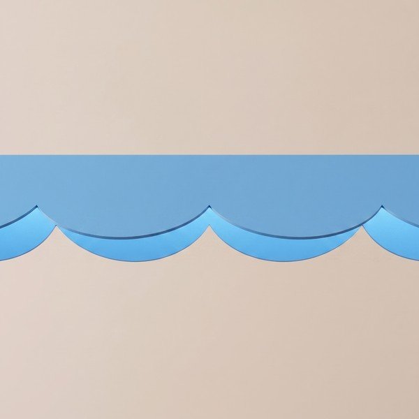 Lustră albastru-deschis LED din aluminiu BISCUIT – Thoro-image-4