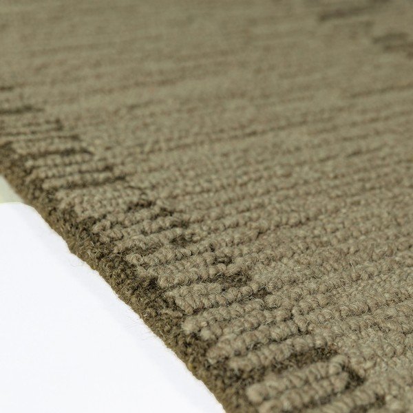 Covor verde țesut manual din lână 160x230 cm Harris Modula Wool – Flair Rugs-image-3