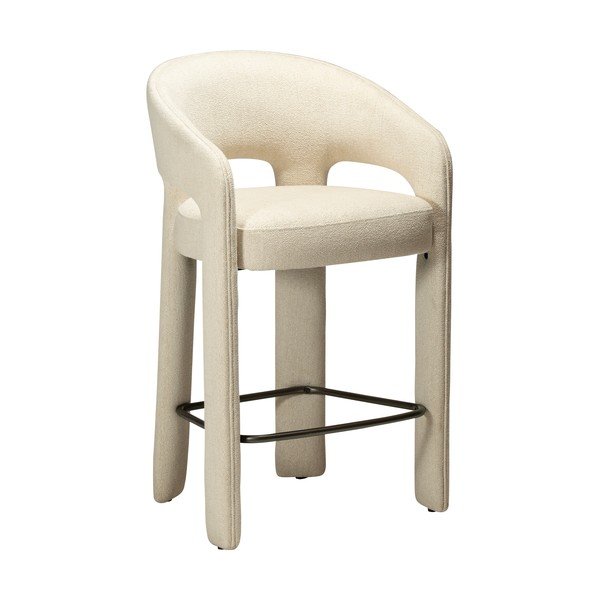 Scaun de bar bej (înălțime șezut 67 cm) Splendor – DAN-FORM Denmark