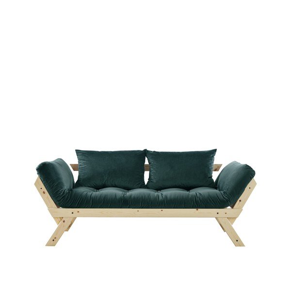 Canapea extensibilă Karup Bebop Natural/Velvet Botella-image-4